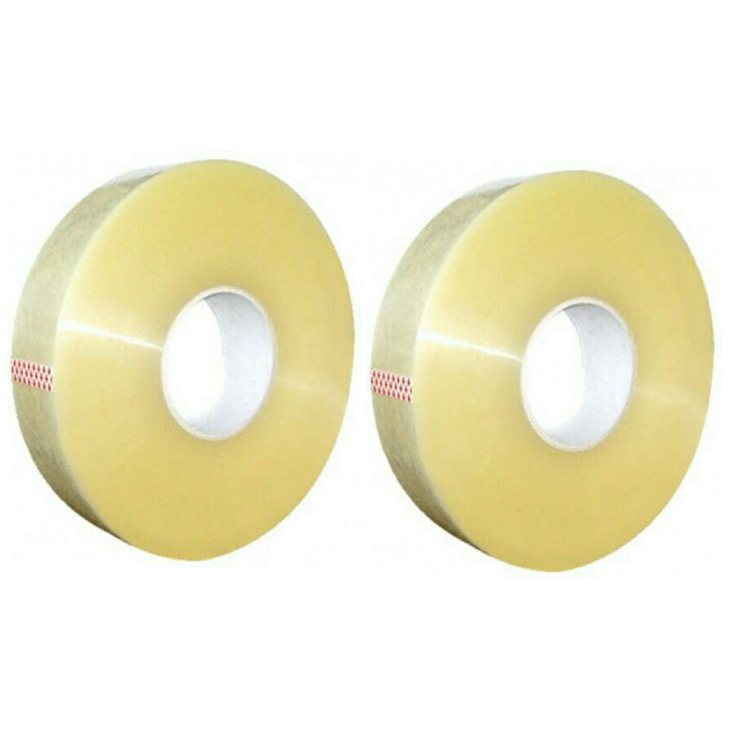 Bộ 2 cuộn băng dính trong loại 1kg lõi siêu mỏng