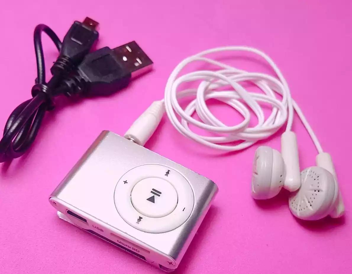 Máy nghe nhạc Mp3 Mini - Máy Mp3 kẹp áo [Mp3mini] Hàng chính hãng