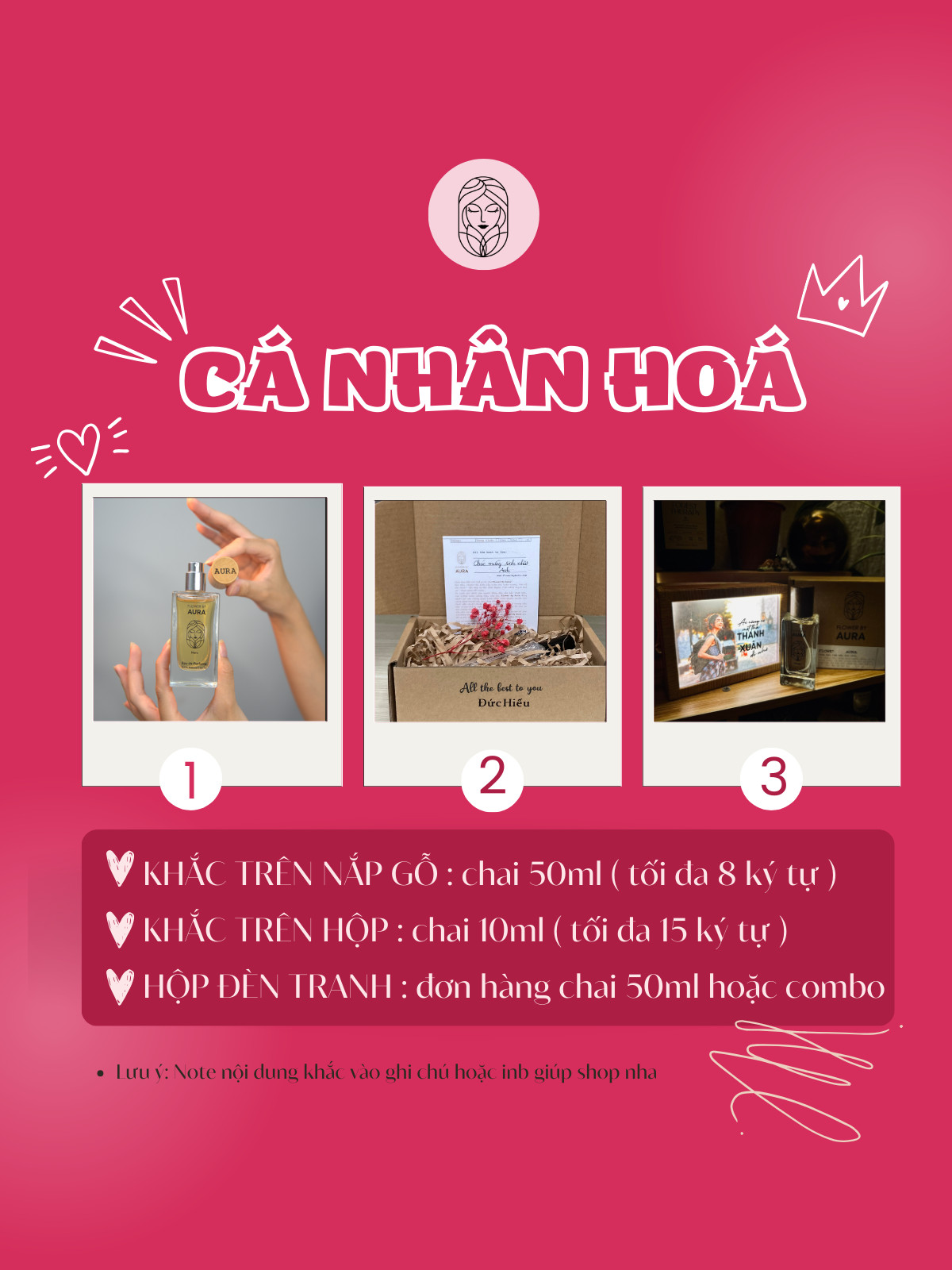 Nước hoa thiên nhiên Flower By Aura_Combo 2 chai Unisex & Hers 10ml