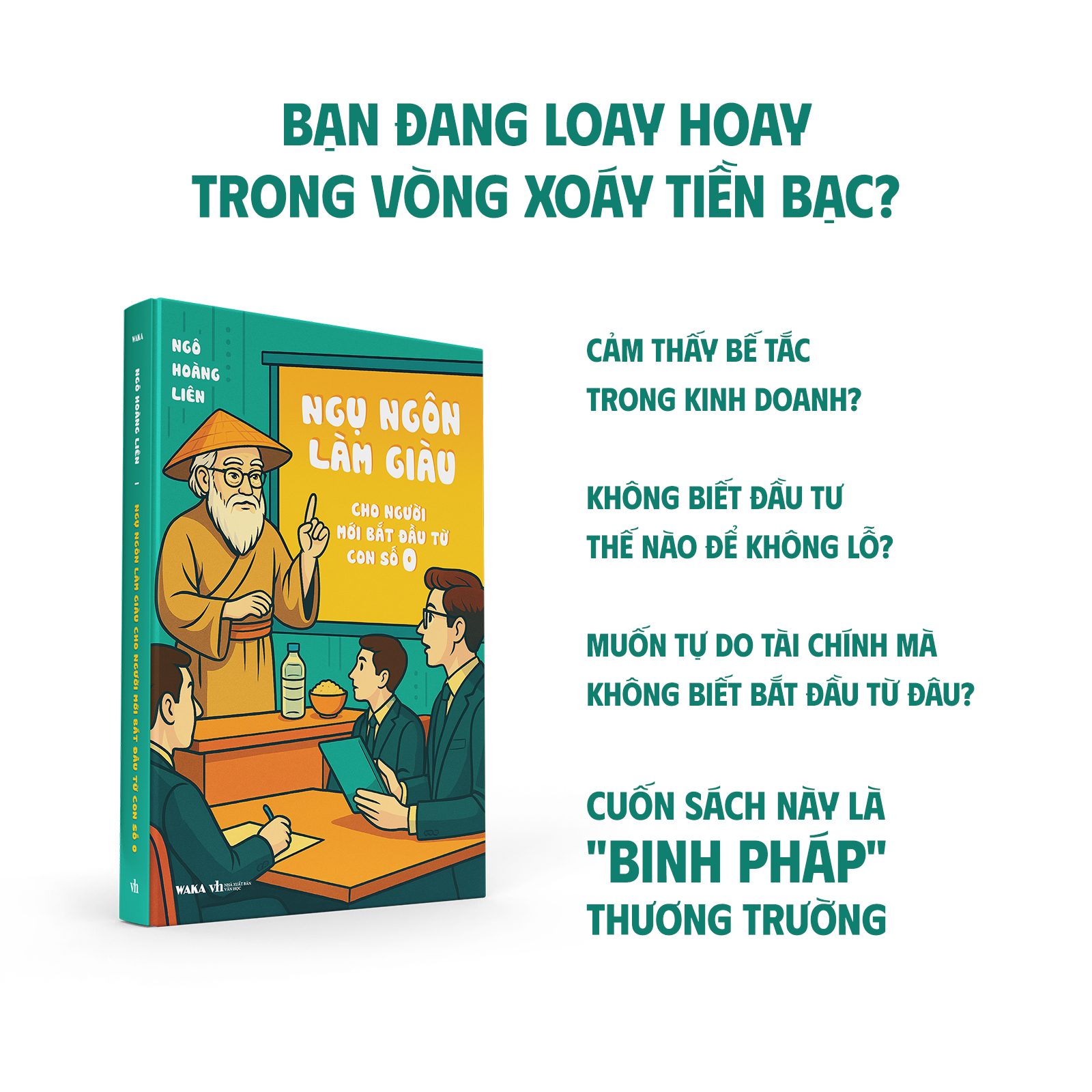 sách Ngụ Ngôn Làm Giàu - tác giả Ngô Hoàng Liên