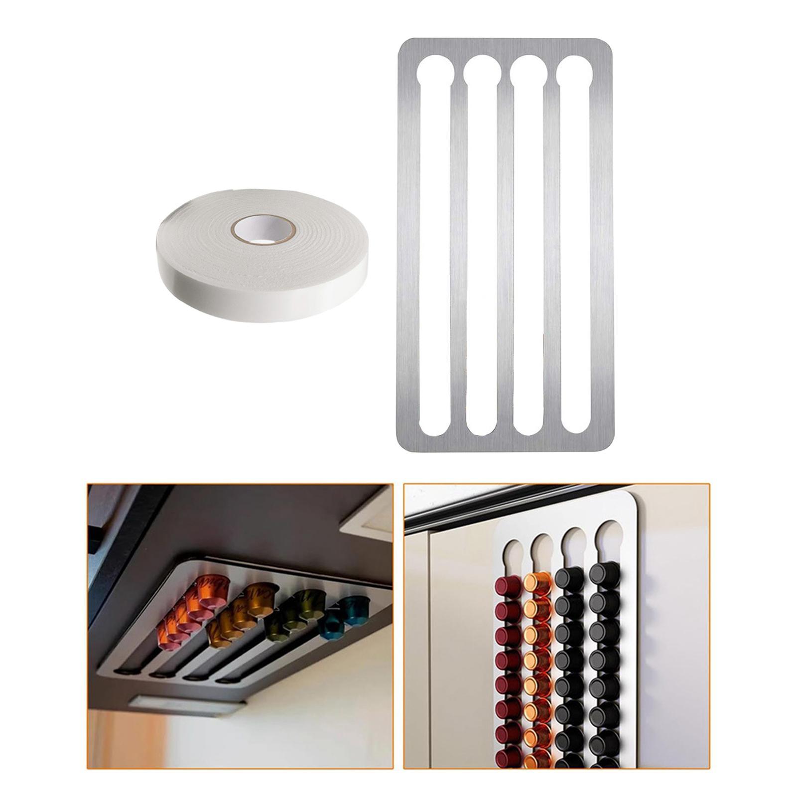 Wall Mount Coffee Pod Holder Holds 40 41x22cm Capsule Holder for Coffee
