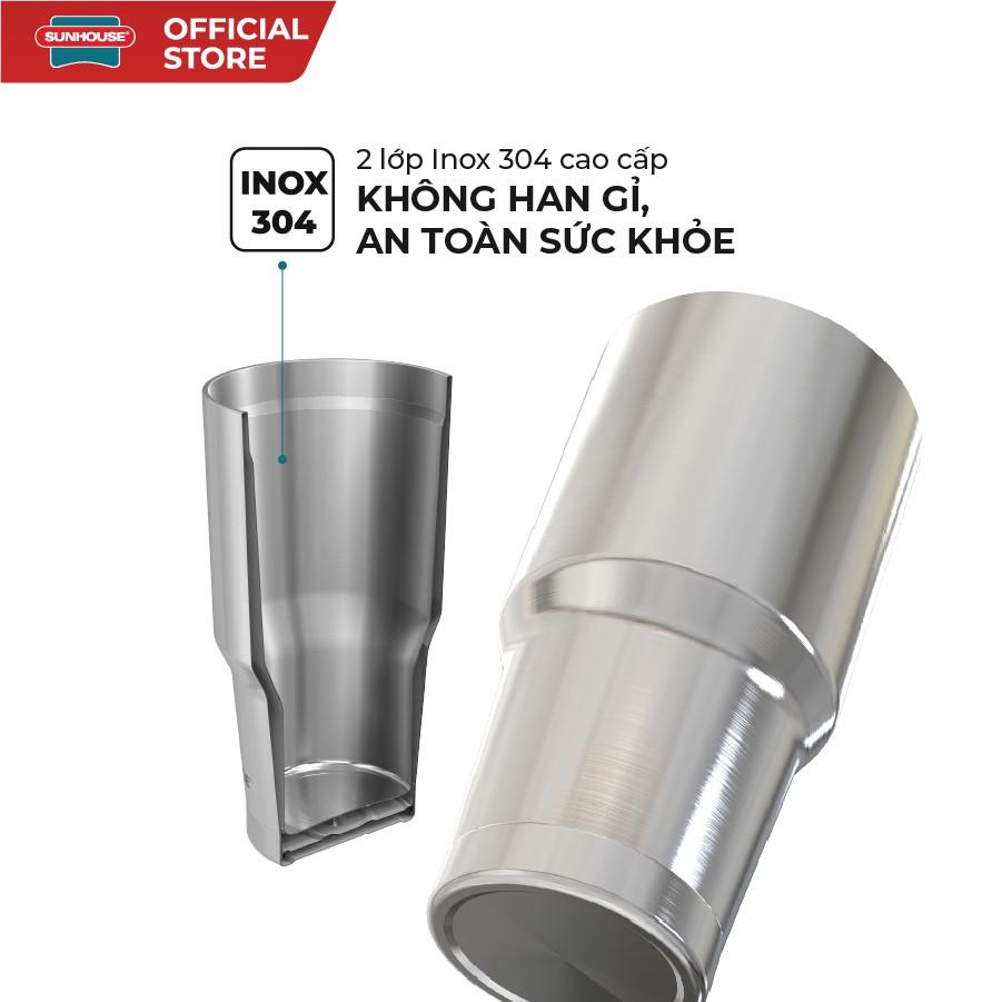 Ly giữ nhiệt Inox 304 SUNHOUSE 900ml KS