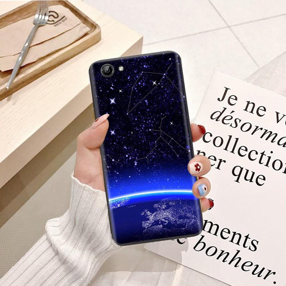 Ốp lưng dành cho ViVo Y66 Viền dẻo TPU hình Dải Ngân Hà