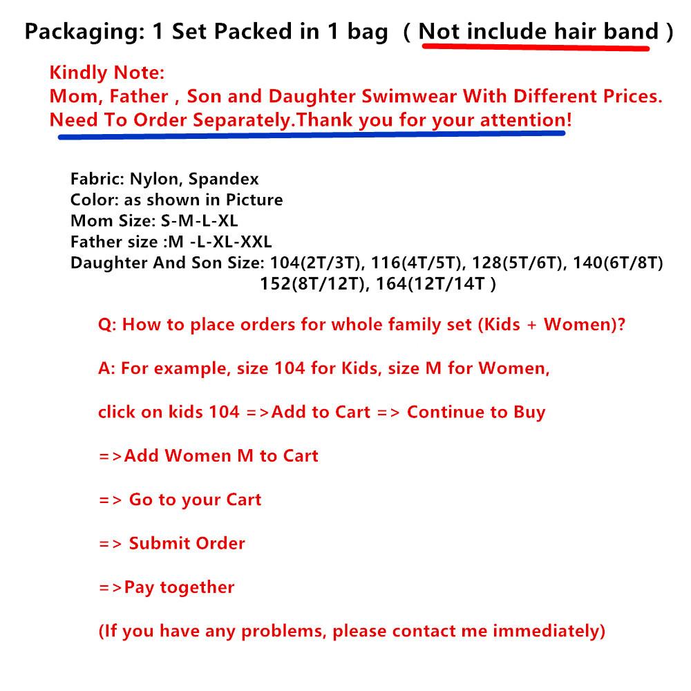 Phù Hợp Với Họ Đồ Bơi Bikini Cho Cha Mẹ Con Trai Con Gái Trẻ Em Biển Cho Trẻ Đồ Bơi Short Nữ Bộ Đồ Tắm Đầm Body