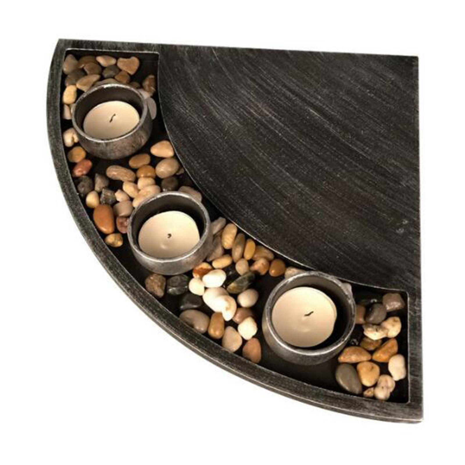 Candle Holder Resin Buddha Statue for Ornaments Garden Room A