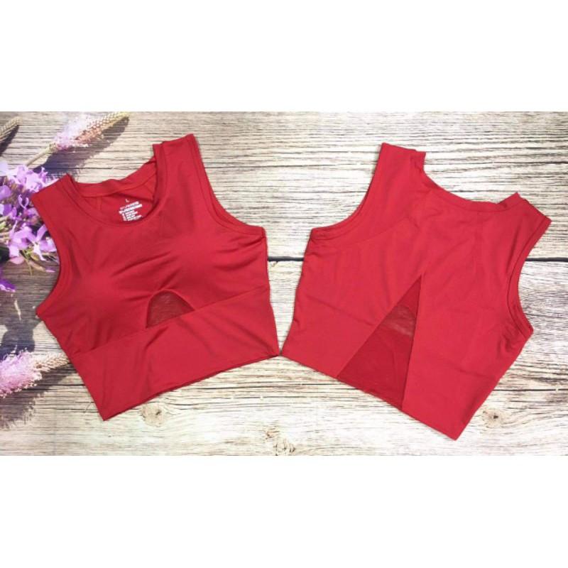 Đồ tập gym nữFreeship Áo croptop bra tập gym yoga, aerobic