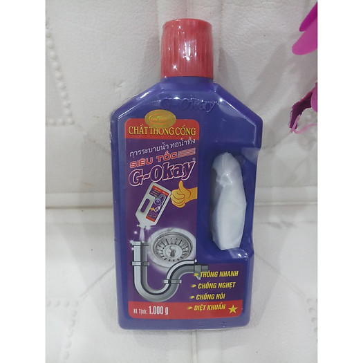Chất thông cống siêu tốc G Okay 1.5kg