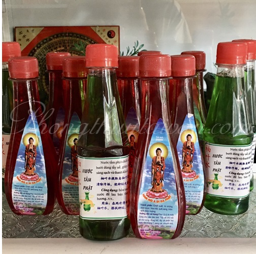 Nước tắm Phật,tẩy uế bàn thờ hương Bưởi,Ngũ vị