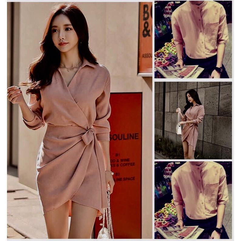 Bán sỉ váy đôi đi biển ️FREESHIP️ Váy đôi sơ mi dễ thương