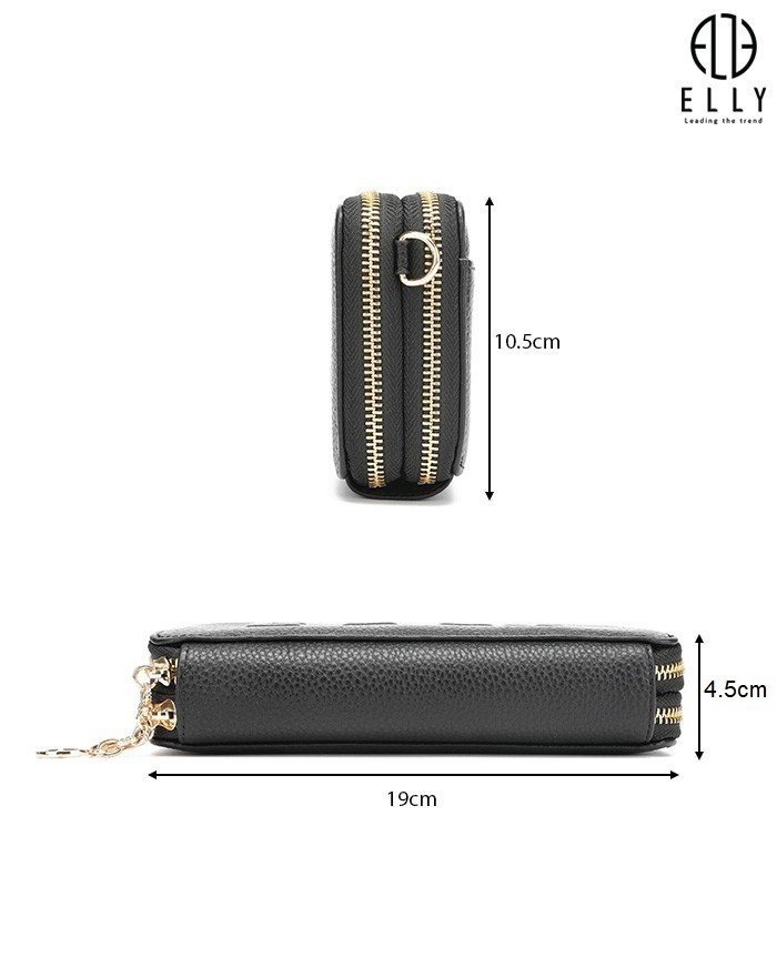 Túi Clutch nữ cao cấp da thật ELLY- EC64