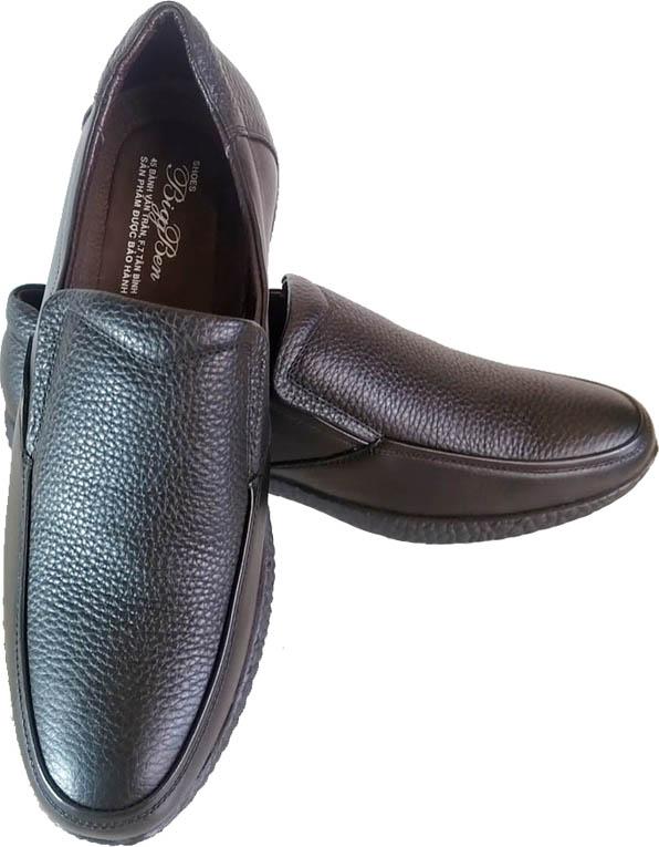Giày Mọi Nam BIGGBEN Da Bò Thật GM44