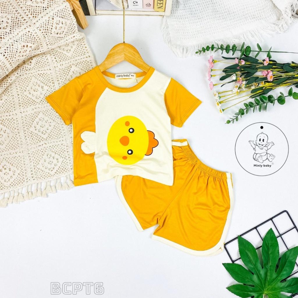 Đồ bộ bé gái, bộ cộc tay mùa hè cho bé họa tiết đáng yêu size 5-28kg chất cotton mềm mịn mát