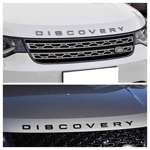 Logo Chữ Dán Discovery Ô tô - 3 Màu Để Bạn Lựa Chọn