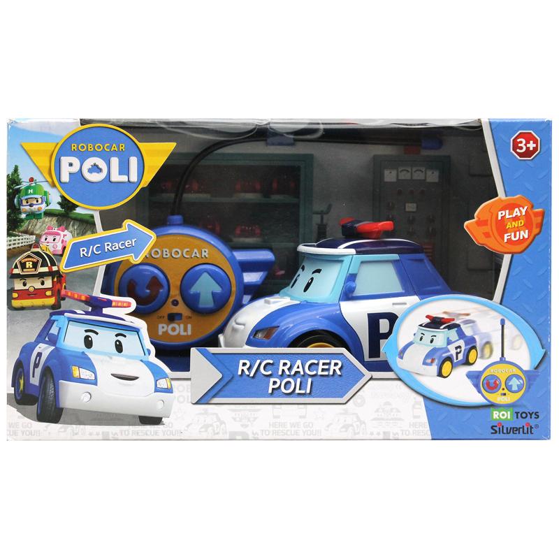 Đồ Chơi Mô Hình Xe Cảnh Sát Poli Điều Khiển Có Đèn Và Âm Thanh - Robocar Poli 83187