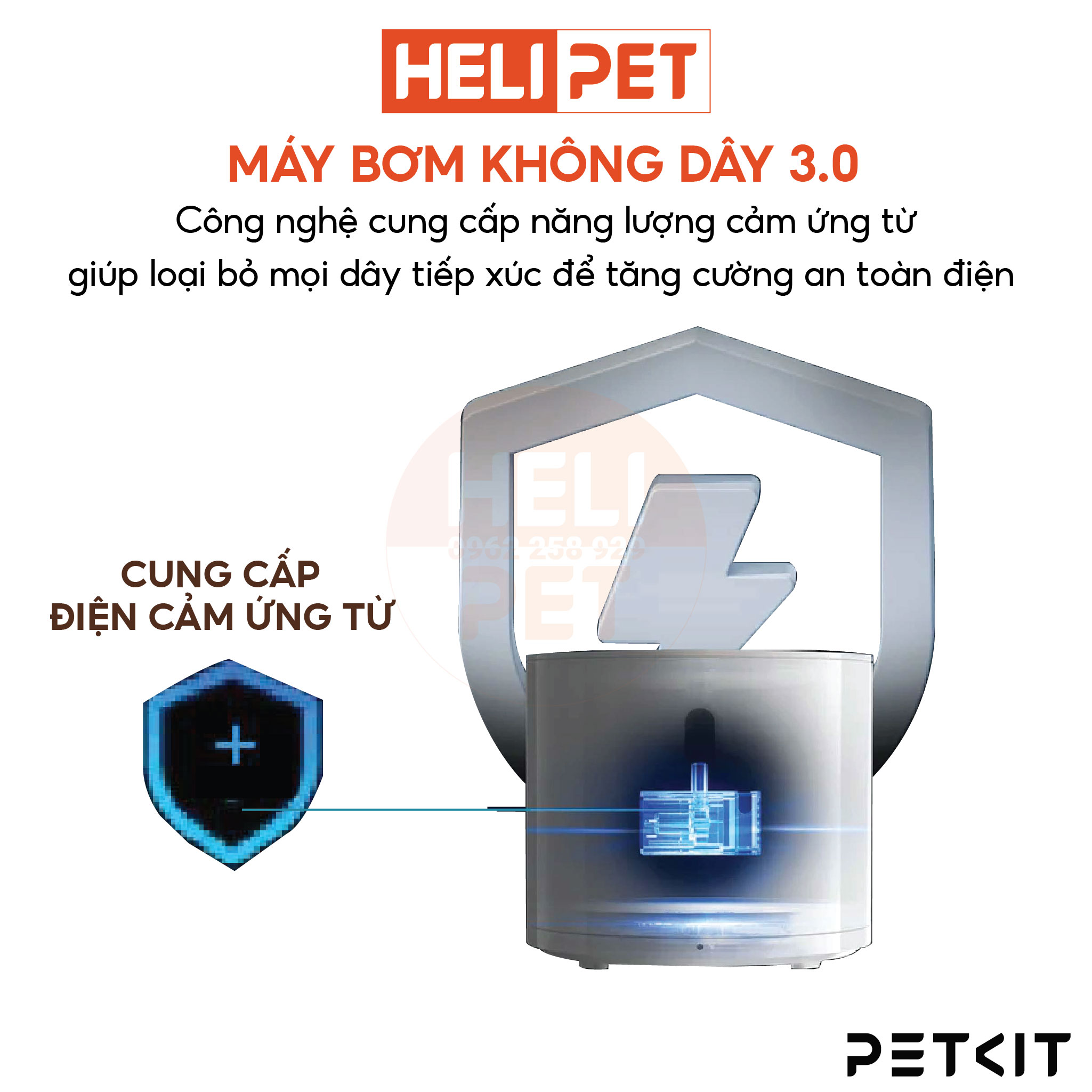 Máy Lọc Nước Cho Mèo Bơm Không Dây PETKIT Solo 2 - HeLiPet