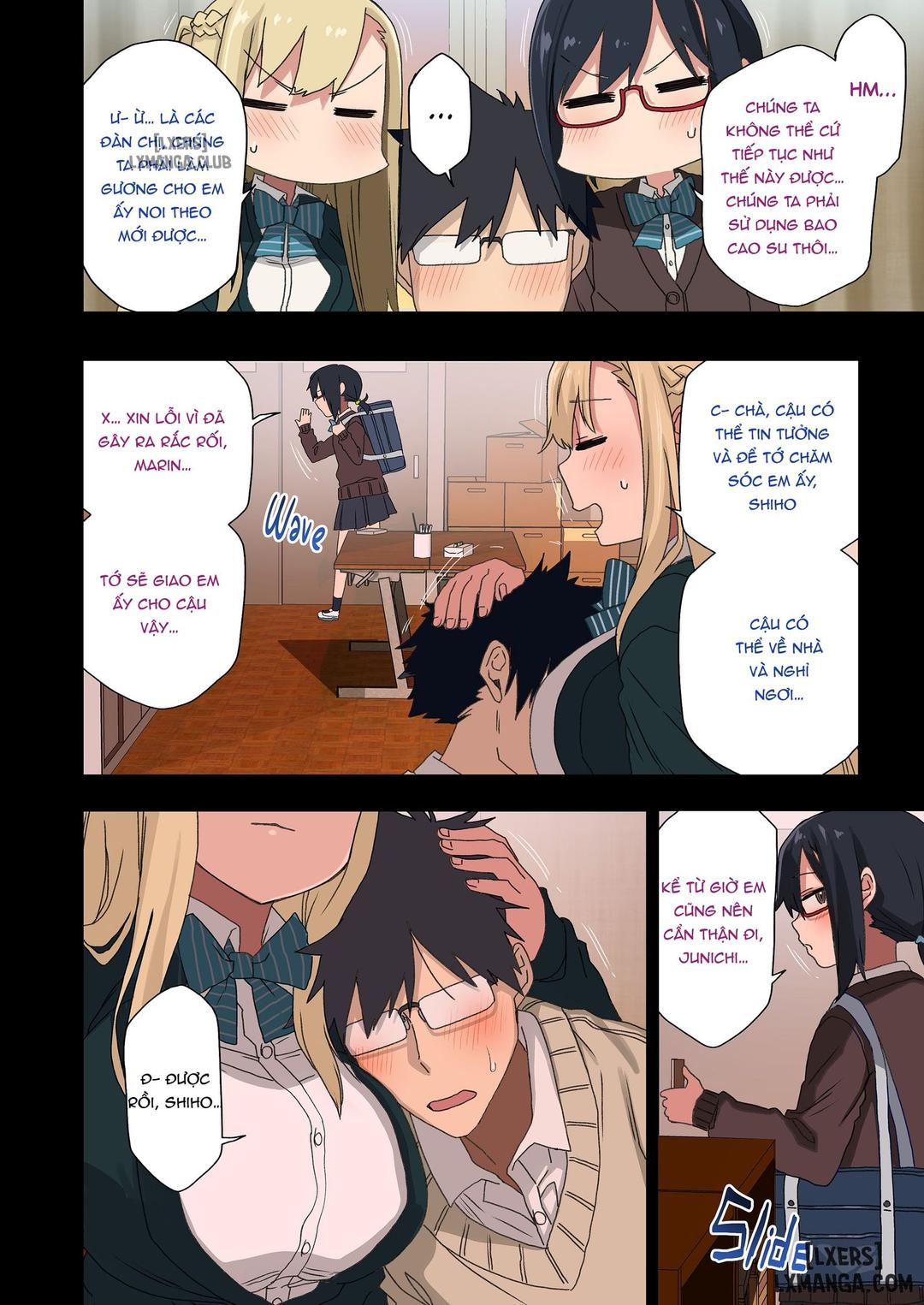 bí mật hư hỏng của tôi với tiền bối chapter 4 23