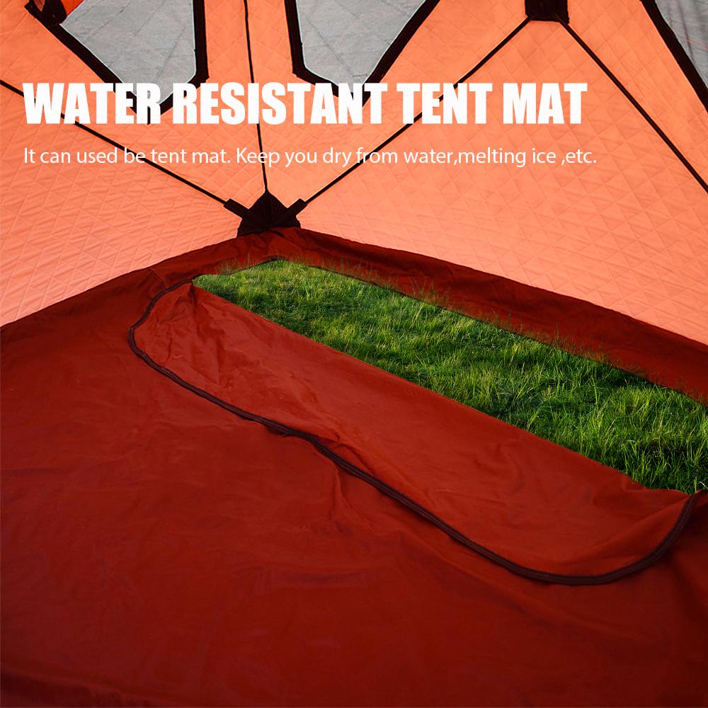 Waterproof Tent Mat Camping Mat Ice Fishing Mat for Fishing Camping Backpacking Hiking