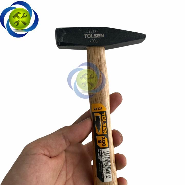 Búa gò cán gỗ Tolsen 25121 loại 200g