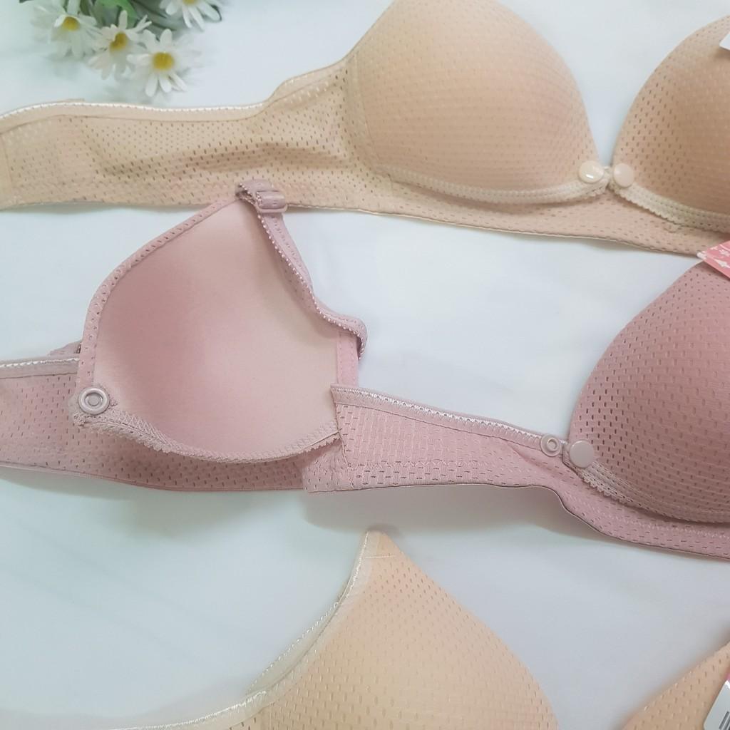 Áo Lót Bầu Sau SInh Cho Con Bú - Có Cúc Mở