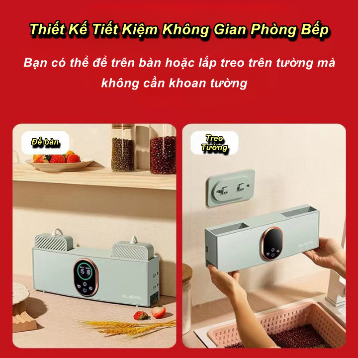 Máy Rửa Rau Khử Trùng Điện Phân Hydroxyl - Home and Garden