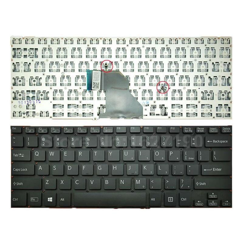 Bàn Phím dành cho laptop Sony VAIO Fit SVF14N đen