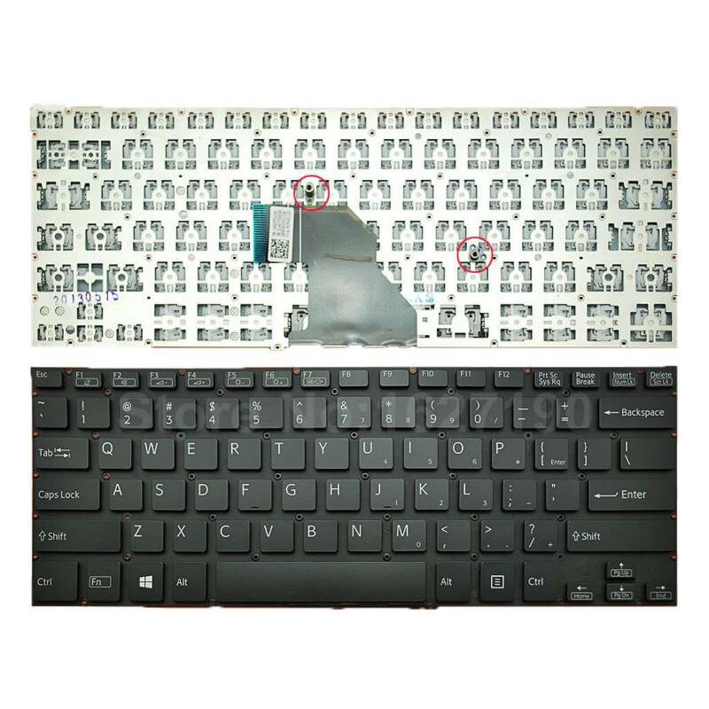 Bàn Phím dành cho laptop Sony VAIO Fit SVF14N đen