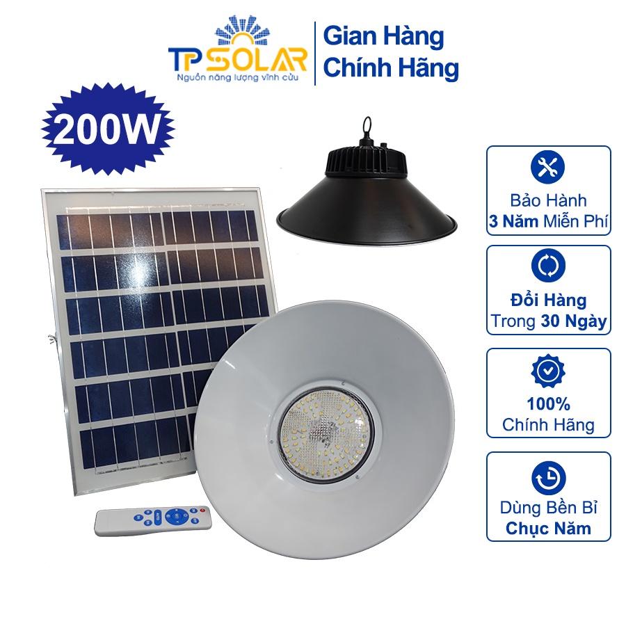 Đèn Thả Trần Hình Loa Cổ Điển Năng Lượng Mặt Trời TP-W200 Công Suất 200W Cảm Biến Tự Động