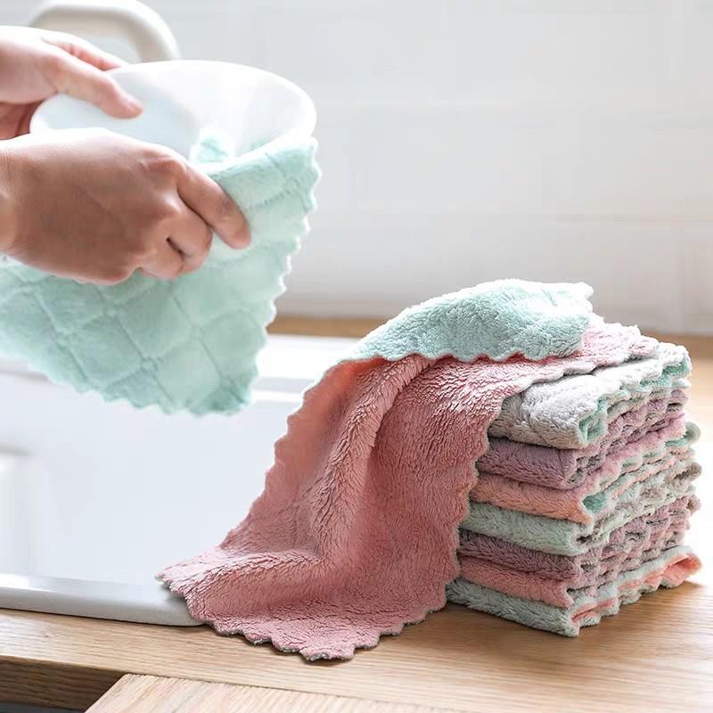 Combo 40 Khăn lau đa năng 2 mặt siêu thấm