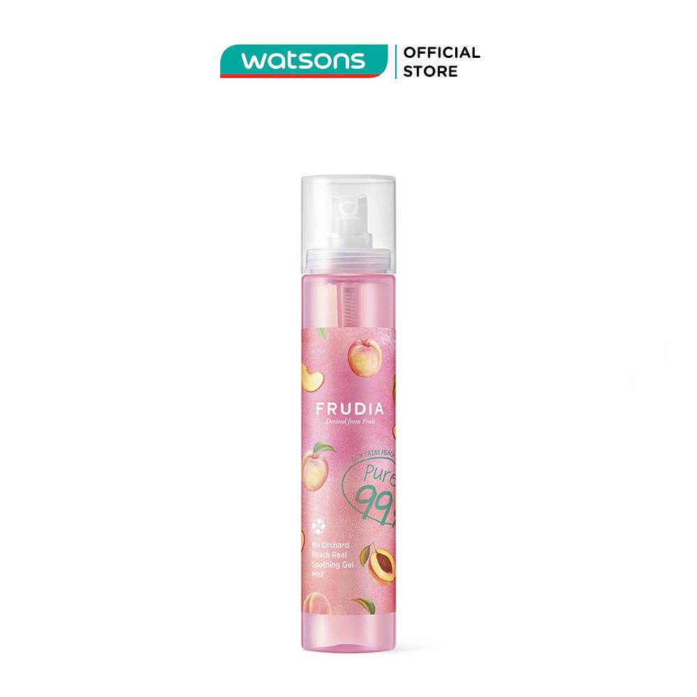 Nước Xịt Khoáng Frudia My Orchard Peach Real Soothing Gel Mist Đào Nguyên Chất 125ml