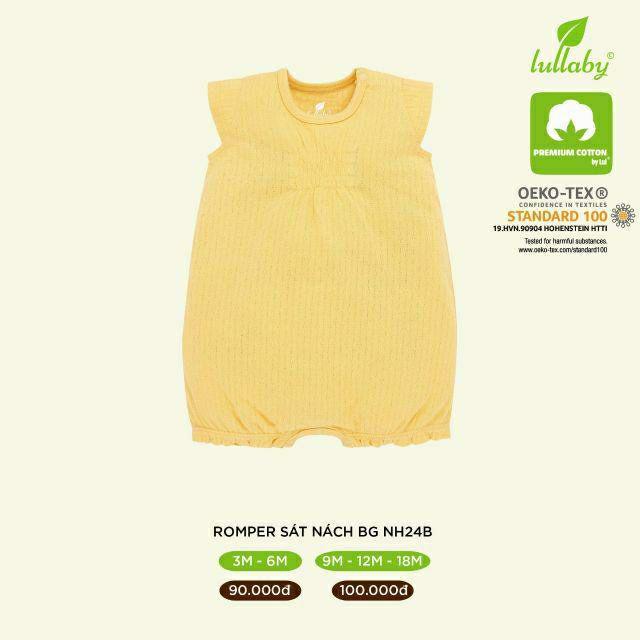 Romper/Body đùi bé gái bé trai chất cotton mềm mịn cực xinh hãng Lullaby