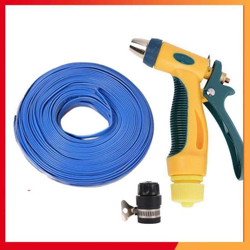 Bộ dây vòi xịt nước rửa xe,tưới cây tăng áp 3 lần 3-5m