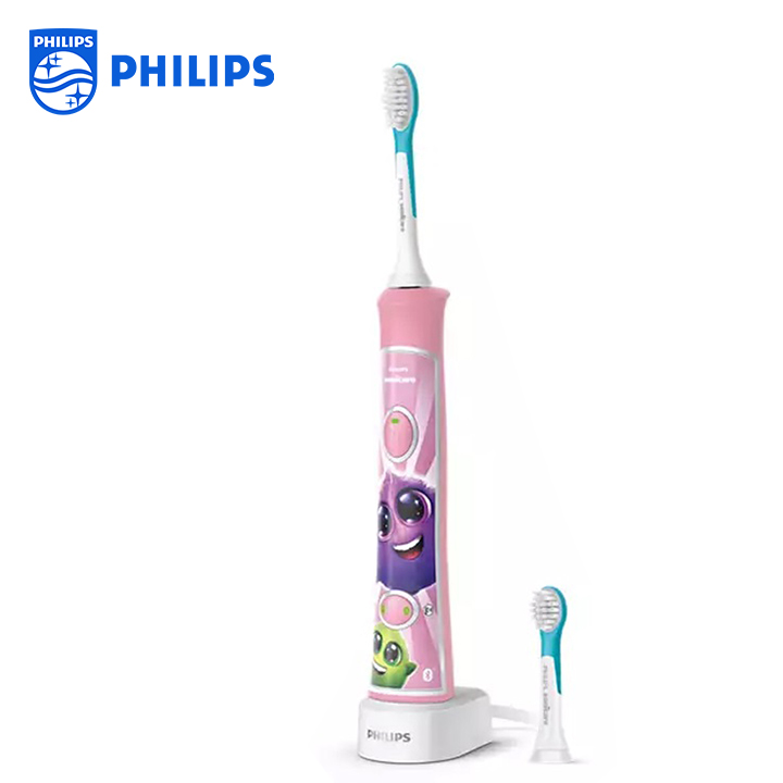 Bàn chải đánh răng điện trẻ em Philips Sonicare HX6352/43-Hàng chính hãng