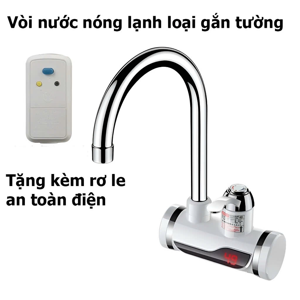 Máy Nước Nóng Trực Tiếp Gắn Chậu Rửa Bát – Nóng Lạnh Ngay Tại Vòi, Tiện Lợi &amp; Chất Lượng Tốt Nhất