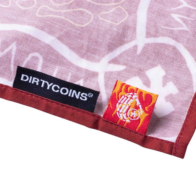 Khăn DirtyCoins x LilWuyn Bandana Pack - Dark Green / Red