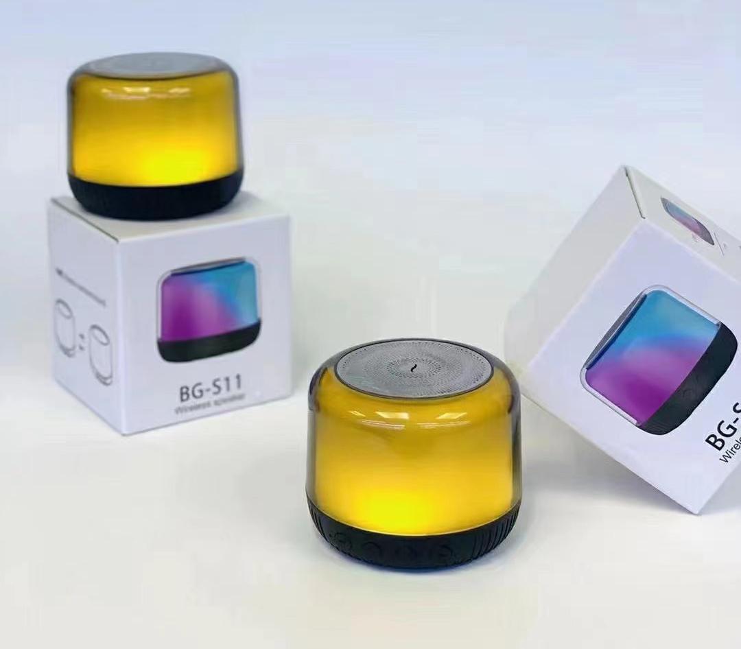 Loa Bluetooth Mini Không Dây TWS Di Động Ngoài Trời Hộp Âm Thanh Hifi 3D LED Rgb Ánh Sáng Cuộc Gọi Âm Thanh Thẻ TF Máy Nghe Nhạc USB Type-C Color: 2PCS