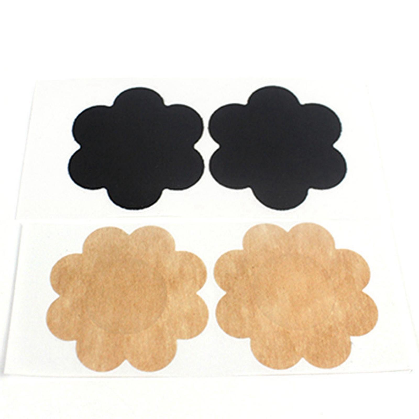 20 Pieces Nipples Cover  Pasties Disposable Pad for Anniversary Khaki