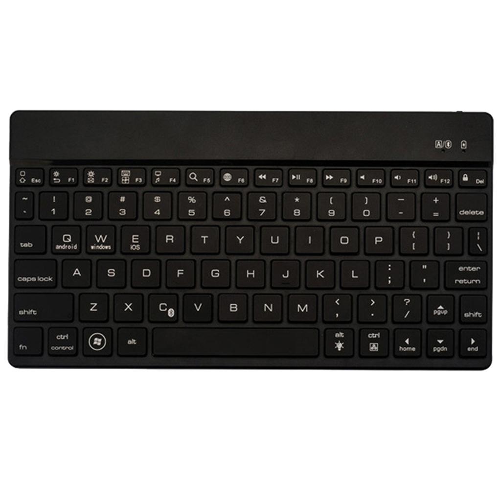 Bluetooth 3.0 Wireless Keyboard 7 Colour Backlit for Android Windows IOS