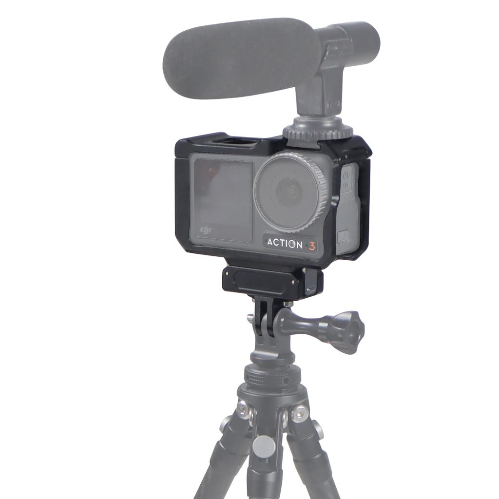 Nâng cấp camera phát hành nhanh từ tính cho dji osmo hành động 3 với bộ giày clo lạnh 1/4 "