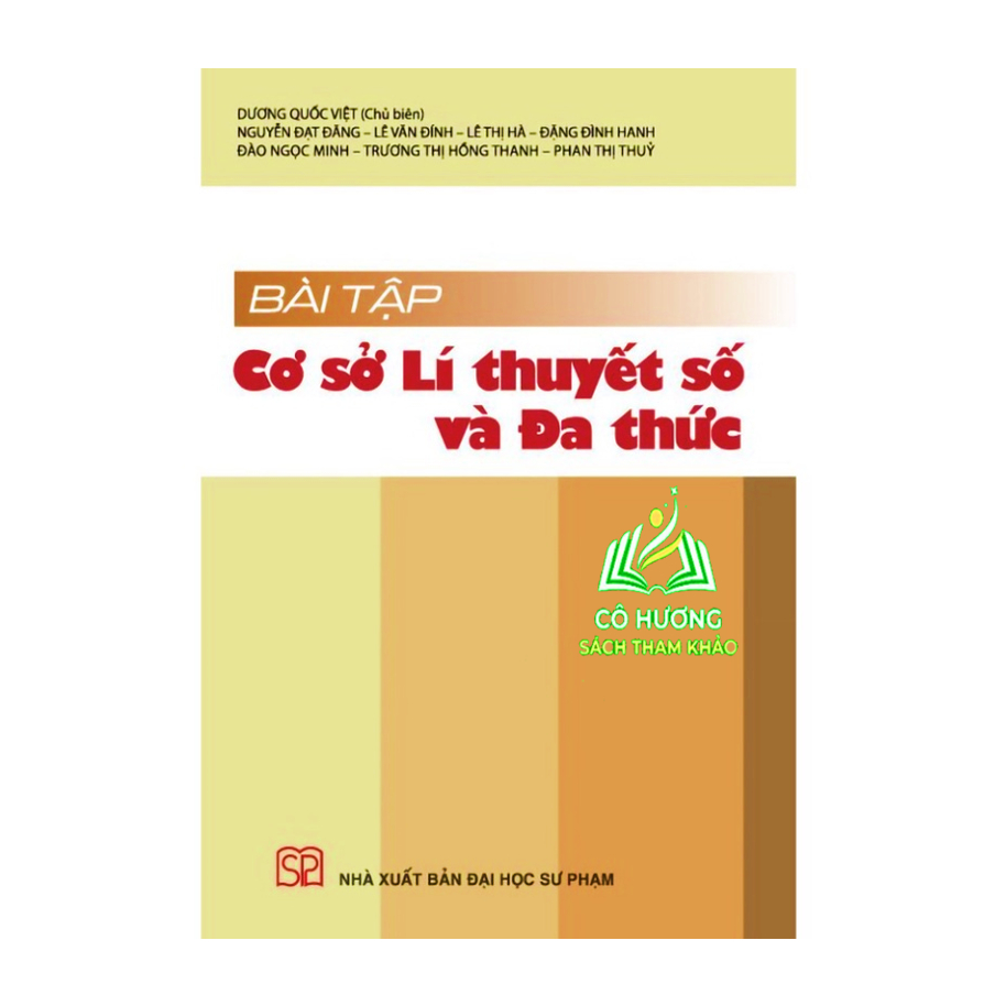 Sách - Bài tập Cơ sở Lí thuyết số và Đa thức