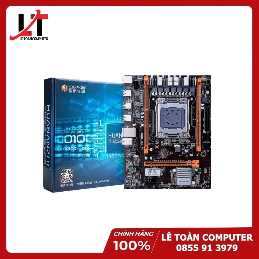 Mainboard HUANANZHI X79 4M v3.0 LGA2011, hỗ trợ DDR3 non-ECC ram - Bảo hành 12 tháng - Hàng nhập khẩu