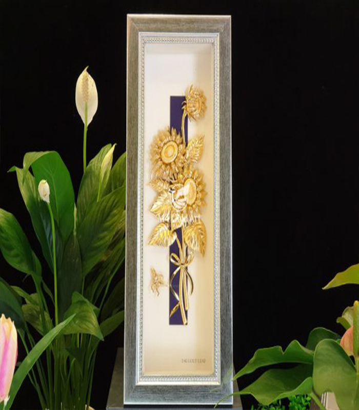 Tranh Hoa Hướng Dương ( 14×34 cm)