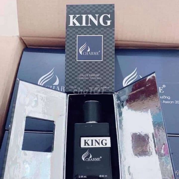 Bộ đôi Charme King 60ml và 10ml tiện lợi mọi lúc mọi nơi