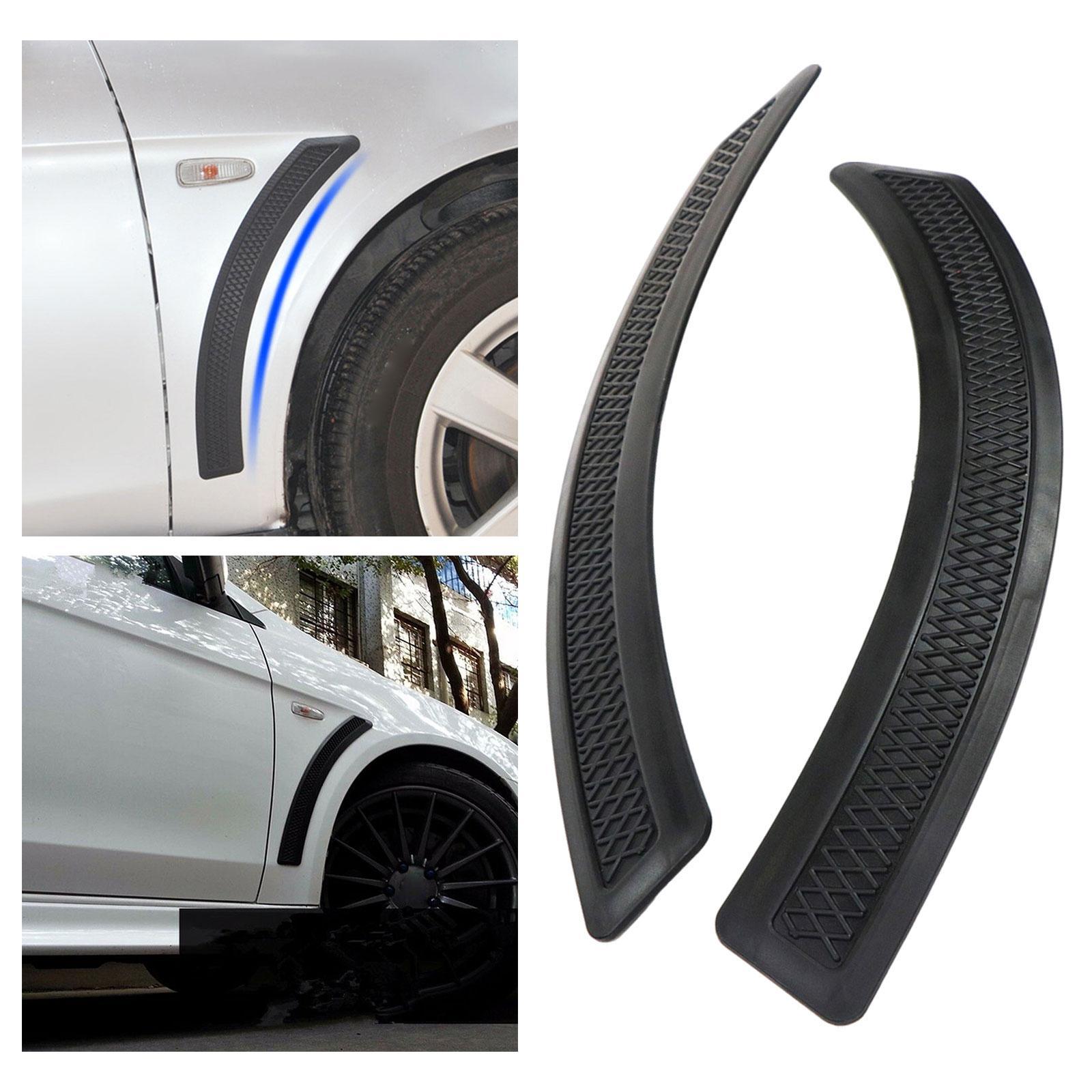 2x Car Wheel Tires Eyebrow Strip Automotive Strip