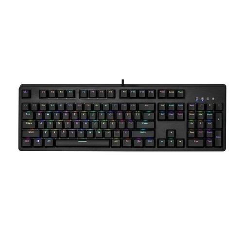 Bàn Phím Cơ Gaming E-Dra Ek3104 Led Rainbow (Blue/Red/Brown Switch) - Hàng Chính Hãng