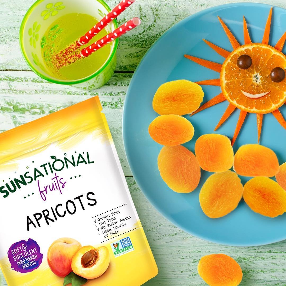 Quả Mơ Giòn Sấy Khô (150g) - Sunsational Fruits Apricots (150g) - không thêm đường, nhiều chất xơ, không chất bảo quản