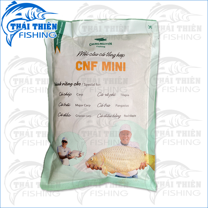 Mồi Câu Cá Tổng Hợp Cám CNF Mini Chung Nguyễn Fishing Gói 300g Dùng Câu Chép, Trôi, Trắm, Phi