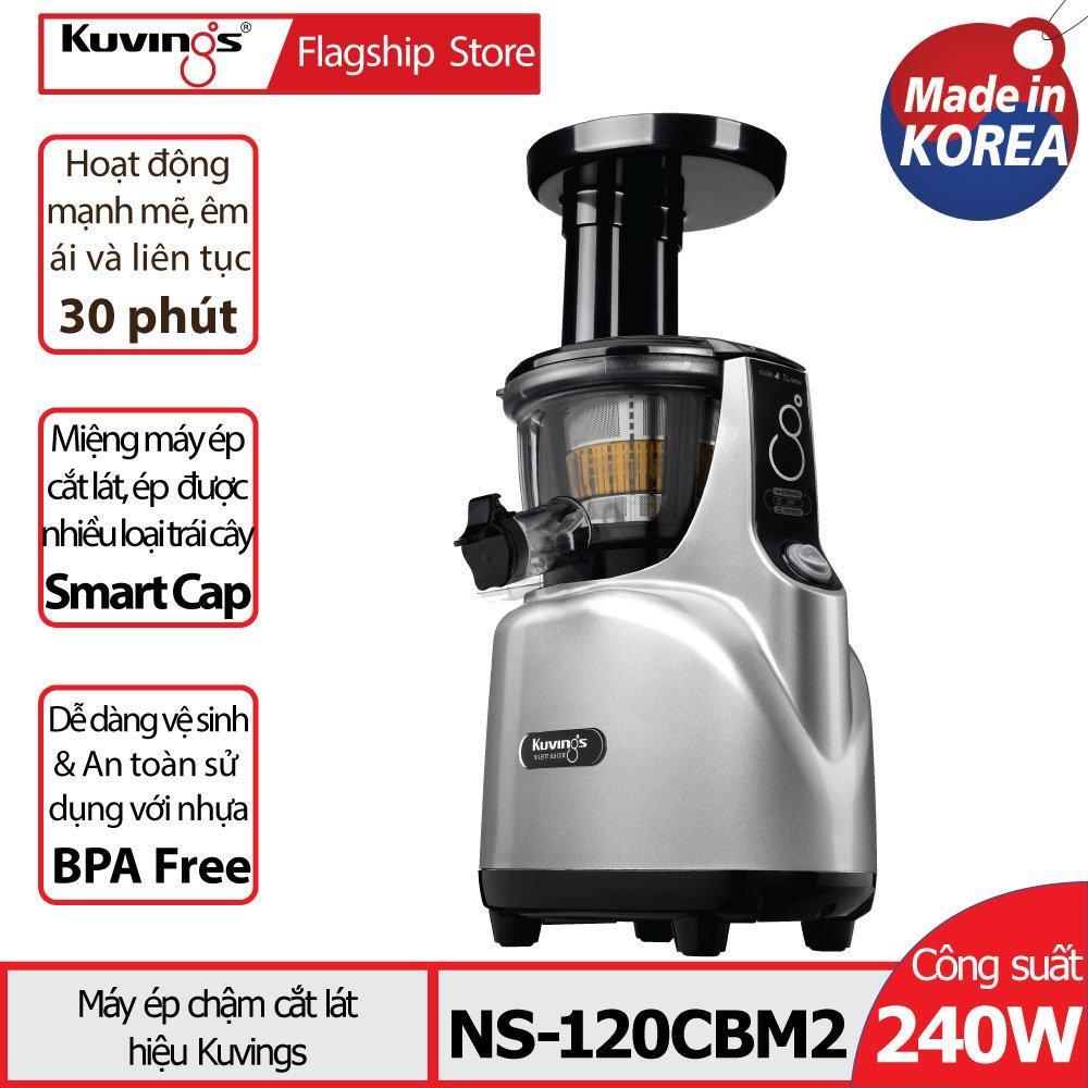 Máy ép chậm Kuvings NS-120CBM2 Tặng Bàn nướng điện KochStar KSEWG-1000 và Máy xay sinh tố Kochstar KSEHB-1000 - Hàng chính hãng