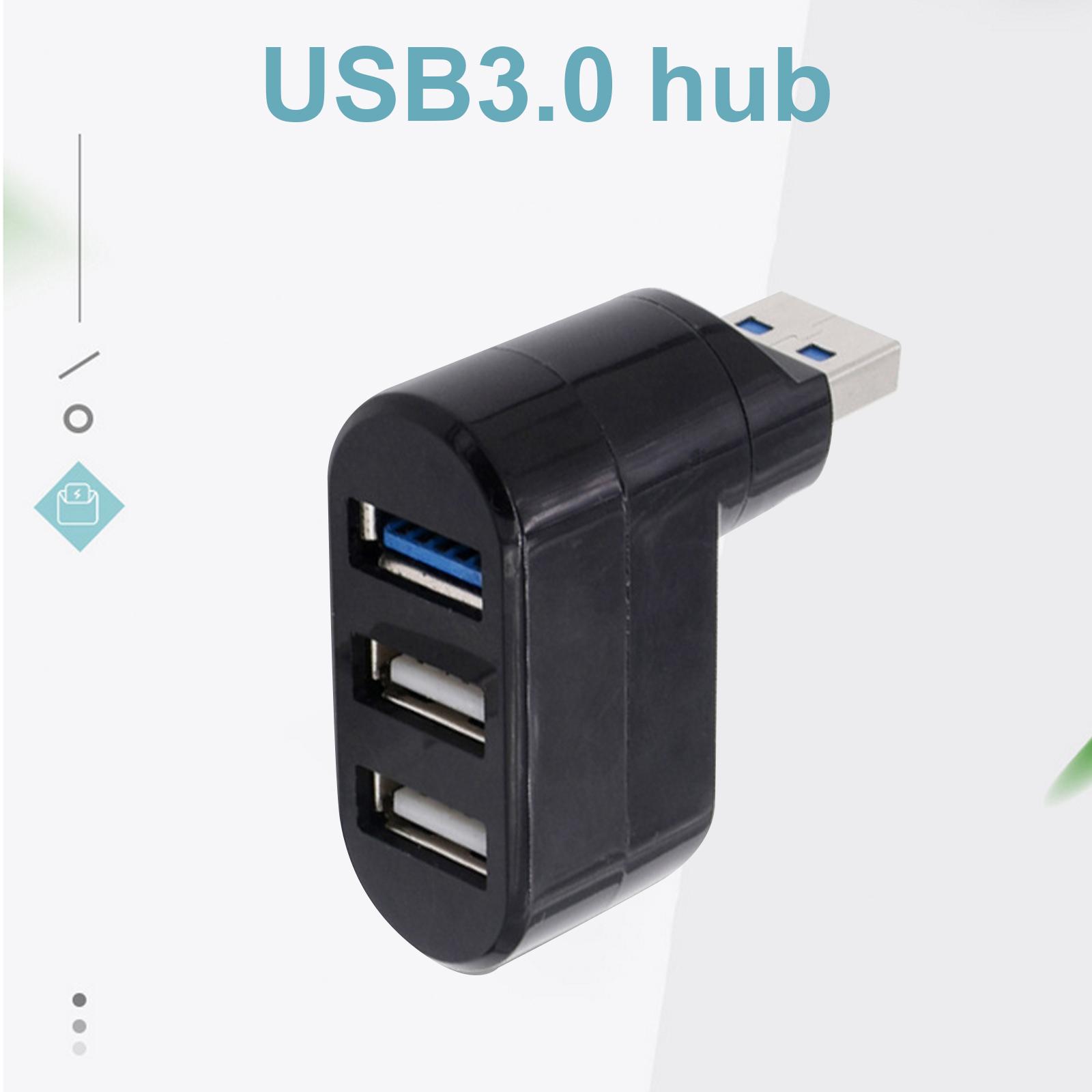 Bộ điều hợp Hub USB 3 trong 1 Cổng đầu ra TV USB 3.0 kép
