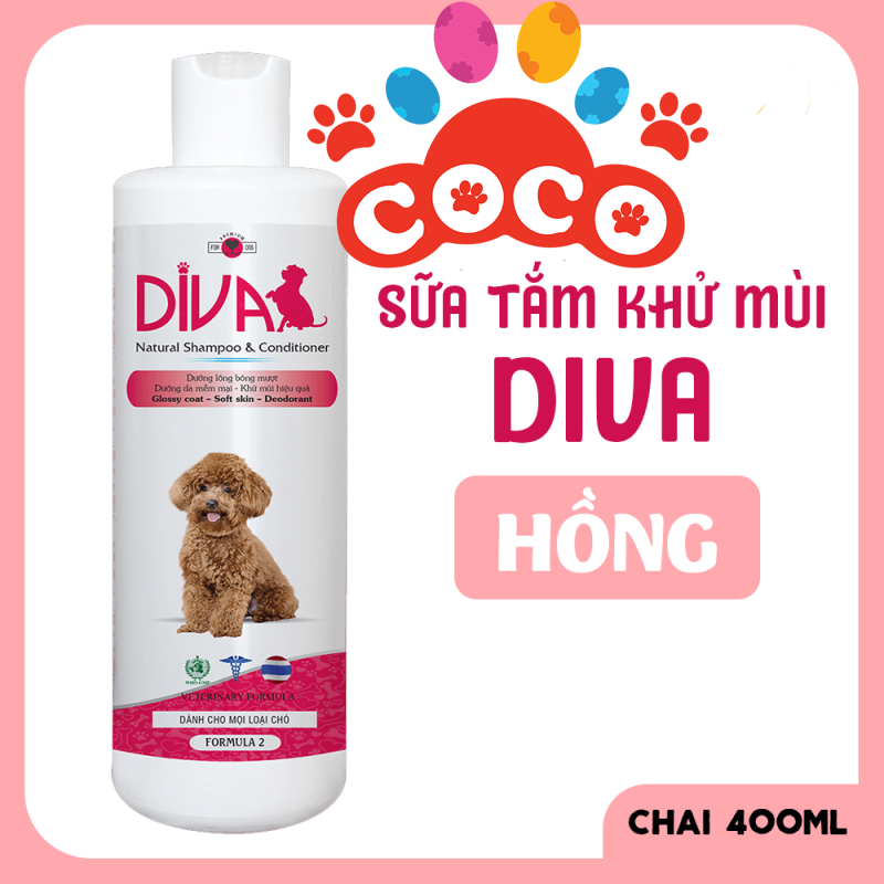 Sữa Tắm Dưỡng Ẩm DIVA Formula 2 New (400ml)