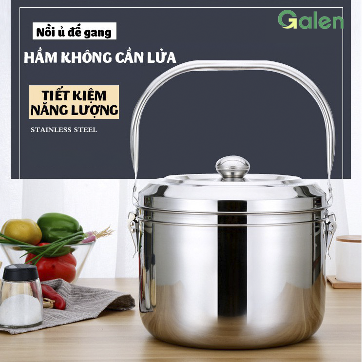 Nồi Ủ Nhiệt Chân Không Galen G014 5.5L Nồi Ủ Đa Năng - Bảo Hành 12 Tháng